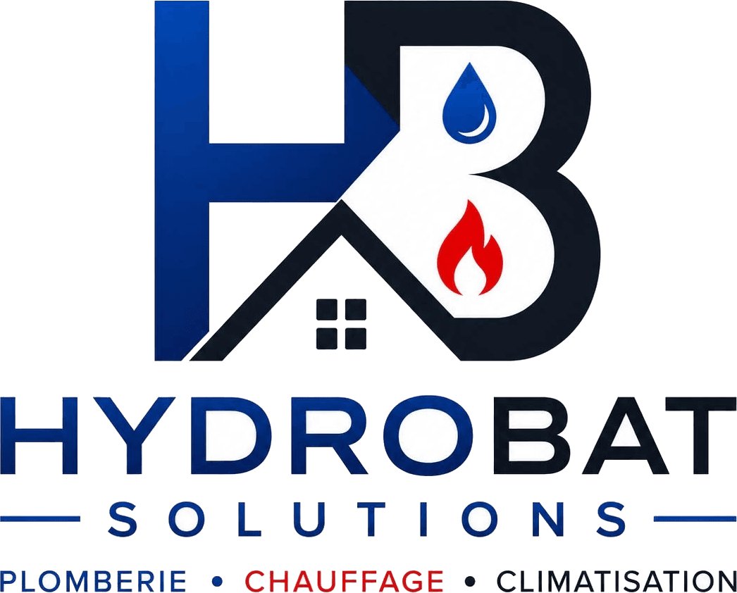 Logo HYDROBAT SOLUTIONS : plomberie, chauffage, climatisation